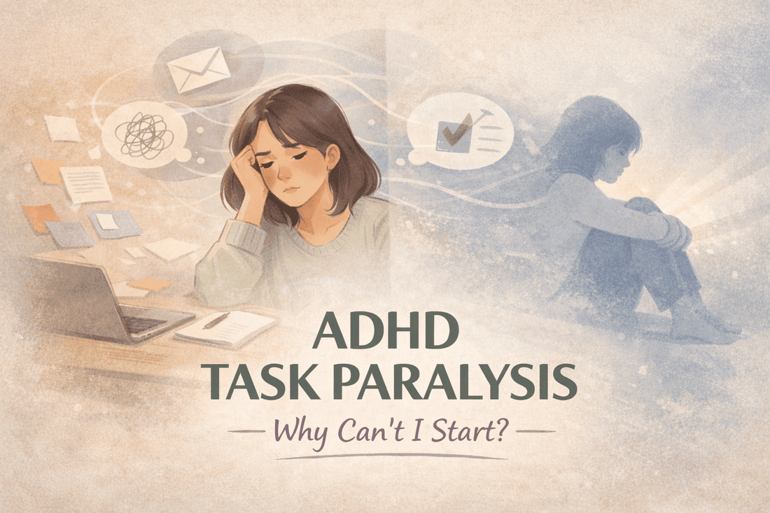 ADHD Task Paralysis: Why You Freeze, Avoid, and Can’t Start (Even When You Care) - Softarra