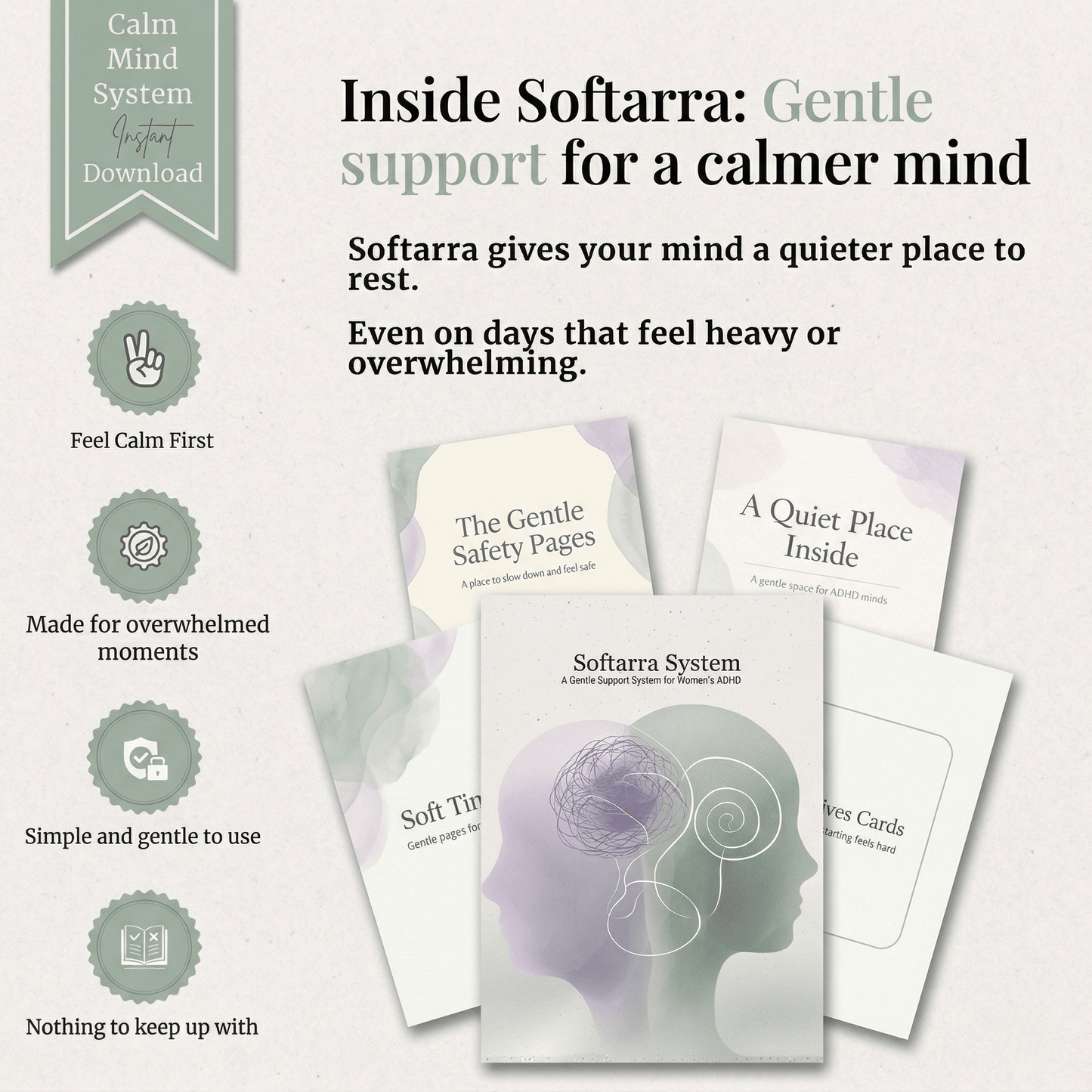 When your mind feels overwhelmed, Softarra becomes a calm place to return to - Softarra